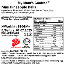 Load image into Gallery viewer, 22. MINI PINEAPPLE BALLS 迷你黄金旺来球 80pcs+-