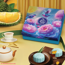 Load image into Gallery viewer, Corporate 1-for-1 (2 boxes & 2 bags) Tree-Ripened MSW Durian Mooncake Gift Set (Total 8 pcs X 170g). (50 sets and above)
