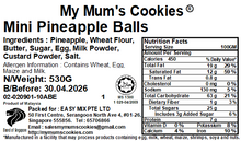 Load image into Gallery viewer, 38. MINI PINEAPPLE BALLS 迷你黄金旺来球 80pcs+-, 530g+-