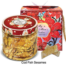 Load image into Gallery viewer, COD FISH CRACKER 鳕鱼芝麻香酥片405g+-
