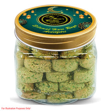 Load image into Gallery viewer, GREEN PEAS COOKIES (VEGETARIAN) 青豆香化饼（素）81pcs+-490g+-
