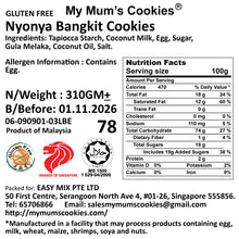 Load image into Gallery viewer, NYONYA KUIH BANGKIT COOKIES 白玉酥饼 (90pcs+-310g+- Gluten Free
