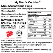 Load image into Gallery viewer, MINI MACADAMIA CUPS 澳洲坚果金杯

