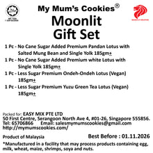 Load image into Gallery viewer, B. Moonlit Mooncake Gift Set (4 pcs X 185g) FOC 2 pcs of MSW per order. (While stocks last)

