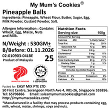 Load image into Gallery viewer, PINEAPPLE BALLS 黄金旺来球  44pcs+-530g+-
