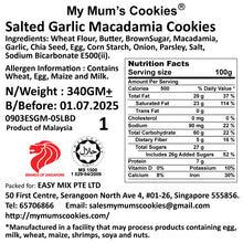 Load image into Gallery viewer, 3. SALTED GARLIC MACADAMIA COOKIES（NEW)
