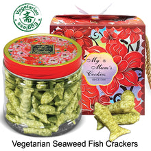 Load image into Gallery viewer, SEAWEED FISH CRACKERS (VEGETARIAN)
