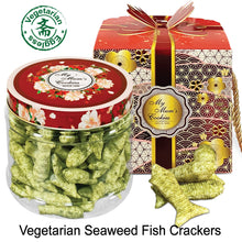 Load image into Gallery viewer, SEAWEED FISH CRACKERS (VEGETARIAN)
