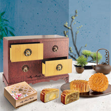 Load image into Gallery viewer, Zento Vegetarian Mooncake Gift Set (4 pcs) 180g - My Mum's Cookies
